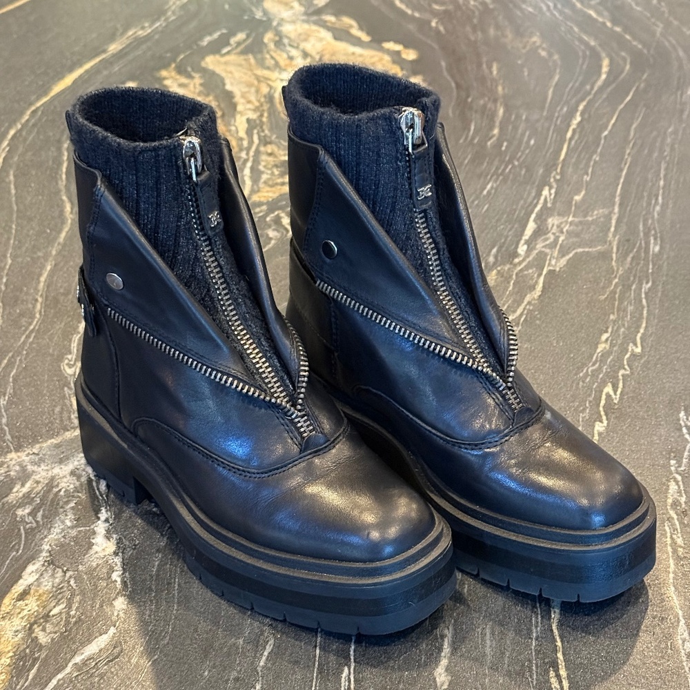 Sam Edelman Linds Zipper Chelsea Boot - Size 7